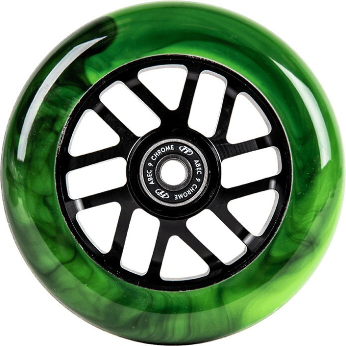 Колесо для самоката TECH TEAM X-TREME 110*24мм V-AW02MG green Freak NN006820